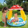 Бассейн INTEX «Грибок» 57114 с надувным дном, 102×89 см