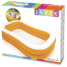 Надувной бассейн INTEX «Мандарин» 57181, 229×147×46 см, от 6 лет