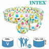 Бассейн надувной INTEX «Подводный мир» 59469, 132×28 см, от 3 лет