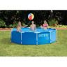 Каркасный бассейн INTEX Metal Frame Set 28212, круглый, 366×76 см, с фильтр-насосом 28212NP