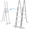 Круглый каркасный бассейн INTEX Prism Frame 26726, 457×122 см — насос, лестница, тент, подстилка