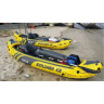 Лодка INTEX Explorer K2 68307, 2-местная, алюминиевые вёсла 213 см, ручной насос, до 160 кг
