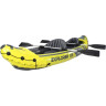 Лодка INTEX Explorer K2 68307, 2-местная, алюминиевые вёсла 213 см, ручной насос, до 160 кг