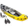 Лодка INTEX Explorer K2 68307, 2-местная, алюминиевые вёсла 213 см, ручной насос, до 160 кг