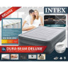 Надувная кровать INTEX Comfort-Plush 64418, 152×203×56 см, насос 220V