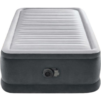 Надувная кровать INTEX Comfort Plush 67766, 99×191×33 см, встроенный насос 220V