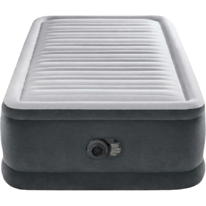 Надувная кровать INTEX Comfort Plush 67766, 99×191×33 см, встроенный насос 220V