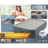 Надувная кровать INTEX Essential Rest 64126, 152×203×46 см, встроенный насос 220V