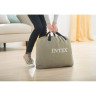 Надувная кровать INTEX Pillow Rest Raised Bed 64124, 152×203×42 см, с подголовником и встроенным насосом 220V