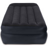 Надувная кровать INTEX Pillow Rest Raised Bed 64122, 191×99×42 см, с подголовником и встроенным насосом 220V