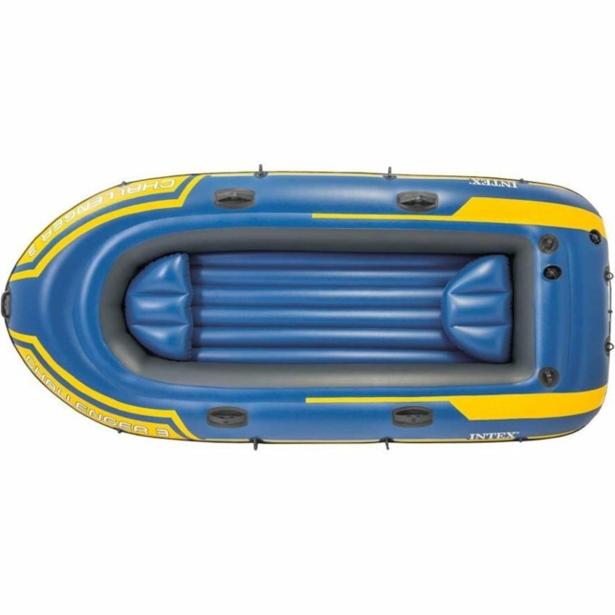 Надувная лодка INTEX Challenger 3 Set 68370, 295×137×43 см, до 170 кг