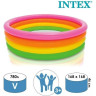 Надувной бассейн INTEX «Радуга» 56441, 168×46 см, от 6 лет