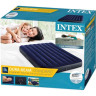 Надувной матрас INTEX Classic Downy Airbed Fiber-Tech 64758, 137×191×25 см