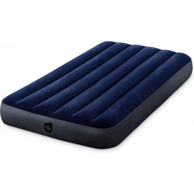 Надувной матрас INTEX Classic Downy Airbed Fiber-Tech 64757 (99×191×25 см)