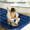 Надувной матрас INTEX Classic Downy Airbed Fiber-Tech 64757 (99×191×25 см)