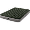 Надувной матрас INTEX Downy Airbed 64763, 152×203×25 см, с встроенным ножным насосом