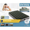 Надувной матрас INTEX Downy Airbed 64761 (99×191×25 см) с ножным насосом