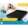 Надувной матрас INTEX Pillow Rest Classic Fiber-Tech 64150, 152×203×25 см, со встроенным насосом