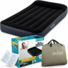 Надувной матрас INTEX Pillow Rest Classic Fiber-Tech 64146, 99×191×25 см, со встроенным насосом