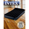 Надувной матрас INTEX Pillow Rest Classic Fiber-Tech 64146, 99×191×25 см, со встроенным насосом