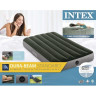 Надувной матрас INTEX Prestige Downy Bed 64777, 99×191×25 см, с насосом на батарейках