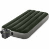 Надувной матрас INTEX Prestige Downy Bed 64777, 99×191×25 см, с насосом на батарейках